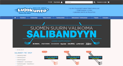 Desktop Screenshot of lujakunto.fi